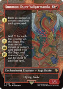 Summon: Esper Valigarmanda (Borderless) [FINAL FANTASY Commander]