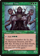 Llanowar Tribe (Retro Frame) (MH1-022) - Modern Horizons 1 Timeshifts Foil