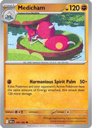 Medicham 100  - Reverse Holofoil SV10 Destined Rivals - Uncommon