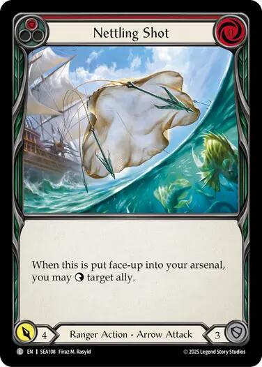 Nettling Shot [SEA108] (High Seas)  Rainbow Foil