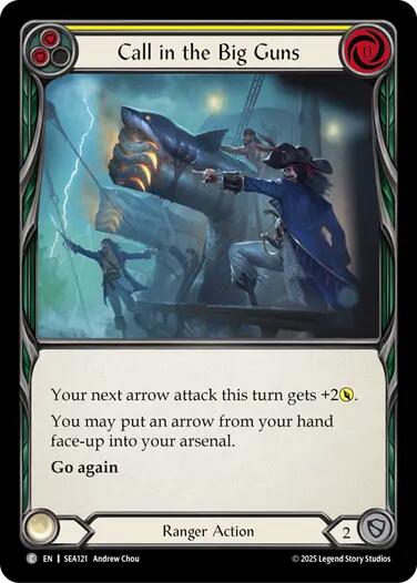 Call in the Big Guns (Yellow) [SEA121] (High Seas)