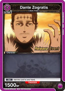 Dante Zogratis (024) (UEPR/BCV-1-024) - UE08BT Black Clover Release Event Cards