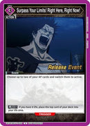 Surpass Your Limits! Right Here, Right Now! (UEPR/BCV-1-030) - UE08BT Black Clover Release Event Cards