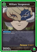 William Vangeance (UE08BT/BCV-1-054) - UE08BT Black Clover Release Event Cards