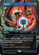 Ponder (1783) (SLD-1783) - Secret Lair Drop (Borderless)
