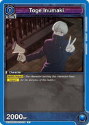Toge Inumaki (014) (UEX02BT/JJK-3-014) - UEX02BT Jujutsu Kaisen Vol2