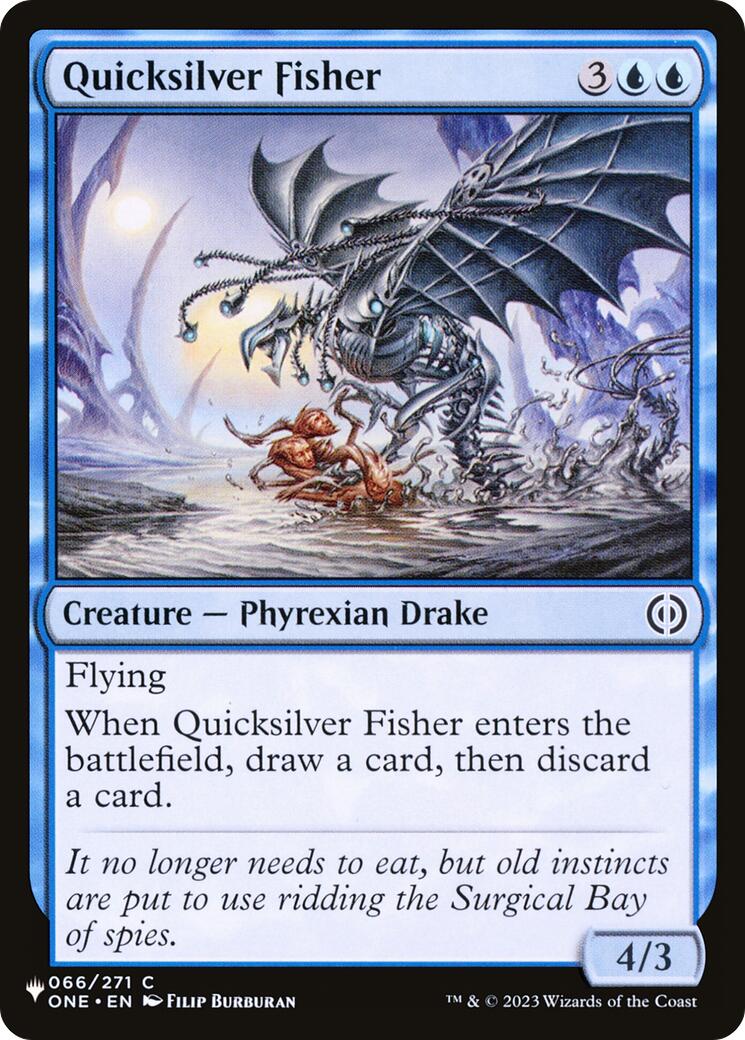 Quicksilver Fisher [The List]