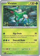 Virizion 010  - Holofoil SV White Flare - Rare