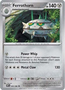 Ferrothorn 069  - Reverse Holofoil SV White Flare - Uncommon
