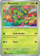 Maractus 008  - Reverse Holofoil SV Black Bolt - Common
