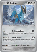 Cobalion 066  - Reverse Holofoil SV Black Bolt - Rare