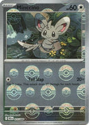 Minccino (Poke Ball Pattern) 075  - Holofoil SV Black Bolt - Common