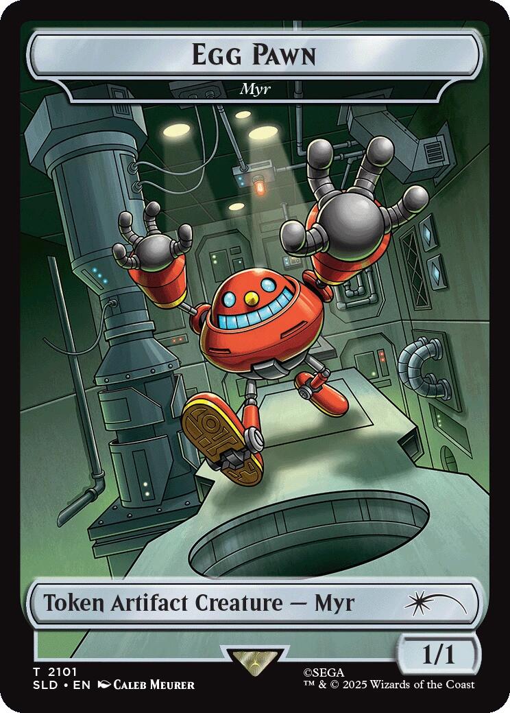 Egg Pawn - Myr Token [Secret Lair Drop Series]