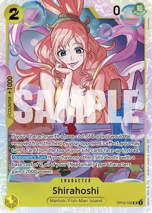 Shirahoshi (OP12-102) - Legacy of the Master Foil