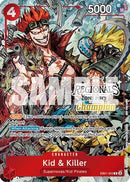 Kid & Killer (Offline Regional Champion Card Set 2025 Vol.2) (EB01-003) - One Piece Promotion Cards Foil