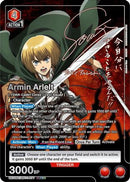 Armin Arlelt (077) (SR**) (UE10BT/AOT-1-077) - UE10BT Attack on Titan Foil