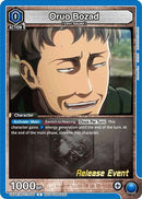 Oruo Bozad (UEPR/AOT-1-005) - UE10BT Attack on Titan Release Event Cards