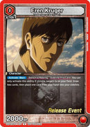 Eren Kruger (UEPR/AOT-1-071) - UE10BT Attack on Titan Release Event Cards