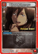 Mikasa Ackermann (086) (UEPR/AOT-1-086) - UE10BT Attack on Titan Release Event Cards