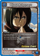 Mikasa Ackermann (024) (UEPR/AOT-1-024) - UE10BT Attack on Titan Release Event Cards