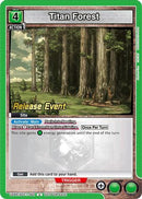 Titan Forest (UEPR/AOT-1-062) - UE10BT Attack on Titan Release Event Cards