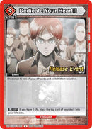 Dedicate Your Heart!! (UEPR/AOT-1-097) - UE10BT Attack on Titan Release Event Cards