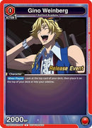 Gino Weinberg (067) (UEPR/CGH-2-067) - UEX03BT CODE GEASS Lelouch of the Rebellion Vol2 Release Event Cards