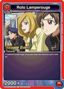 Rolo Lamperouge (071) (UEPR/CGH-2-071) - UEX03BT CODE GEASS Lelouch of the Rebellion Vol2 Release Event Cards