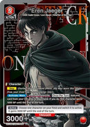 Eren Jaeger (091) (R*) (UE10BT/AOT-1-091) - UE10BT Attack on Titan Foil