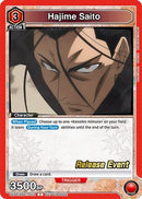 Hajime Saito (072) (UEPR/RNK-1-072) - UE11BT Rurouni Kenshin Release Event Cards
