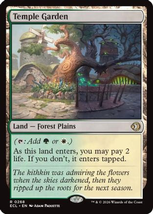 Temple Garden [Lorwyn Eclipsed]