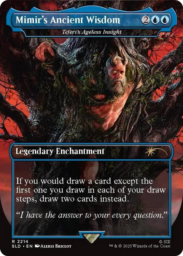 Mimir's Ancient Wisdom - Teferi's Ageless Insight [Secret Lair Drop Series]