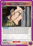 Hajime Saito (036) (Judge Pack) (UEPR/RNK-1-036) - Union Arena Promotion Cards Foil