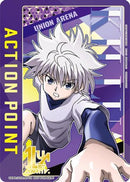 Action Point Card (AP03) (Killua Zoldyck) (UEPR/HTR-AP03) - Union Arena Promotion Cards