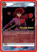 Rose Whip (UEPR/YYH-1-100) - UE13BT Yu Yu Hakusho Ghost Files Release Event Cards