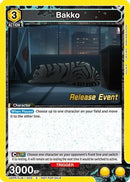 Bakko (022) (UEPR/KJ8-1-022) - UE12BT Kaiju No 8 Release Event Cards