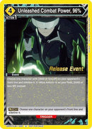 Unleashed Combat Power, 96% (UEPR/KJ8-1-035) - UE12BT Kaiju No 8 Release Event Cards
