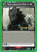 Now Leave the Rest to Me (UEPR/KJ8-1-074) - UE12BT Kaiju No 8 Release Event Cards