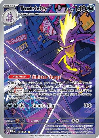 Toxtricity (103/094) [Mega Evolution: Phantasmal Flames]