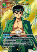 Yusuke Urameshi (002) (R*) (UE13BT/YYH-P-002) - UE13BT Yu Yu Hakusho Ghost Files Foil