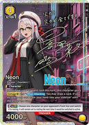 Neon (006) (SR**) (UE14BT/NIK-1-006) - UE14BT GODDESS OF VICTORY NIKKE Foil