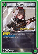 Sakura (UEPR/NIK-1-067) - UE14BT GODDESS OF VICTORY NIKKE Release Event Cards