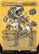 Gishath, Sun's Avatar (Borderless) [Secret Lair Drop Series]