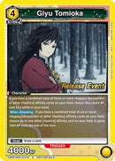 Giyu Tomioka (UEPR/KMY-3-010) - UEX05BT Demon Slayer Kimetsu no Yaiba Vol2 Release Event Cards