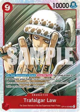 Trafalgar Law (OP14-009) [The Azure Sea's Seven]