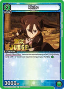 Kirito (Judge Pack) (UEPR/SAO-2-071) - Union Arena Promotion Cards Foil