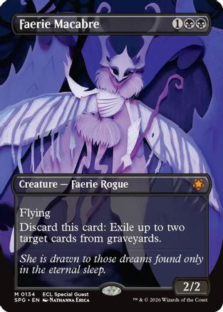 Faerie Macabre (Borderless) [Lorwyn Eclipsed Special Guests]