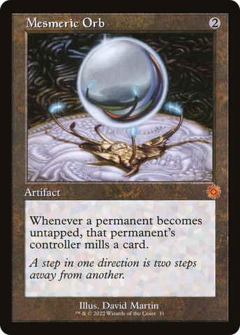 Mesmeric Orb (Retro) [The Brothers' War Retro Artifacts]
