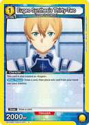 Eugeo Synthesis Thirty-Two (UEX06BT/SAO-2-007) - UEX06BT Sword Art Online Vol2