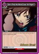 Don't Pilot No More Evas, All Right? (UEPR/EVA-1-060) - UE15BT Evangelion New Theatrical Edition Release Event Cards